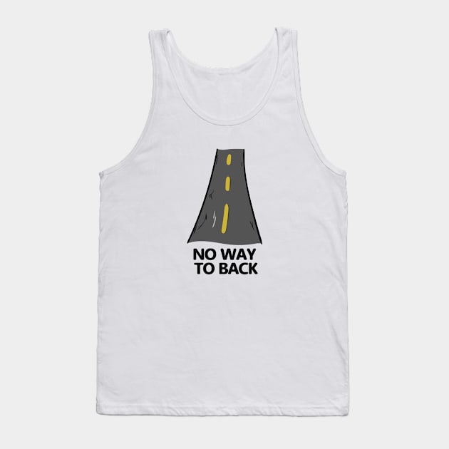 no way to back Tank Top by perfunctory